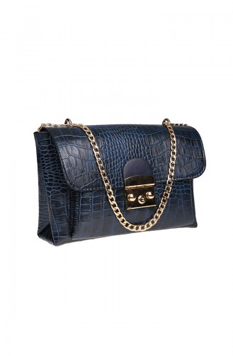 Women´s Shoulder Bag Navy Blue 373-11