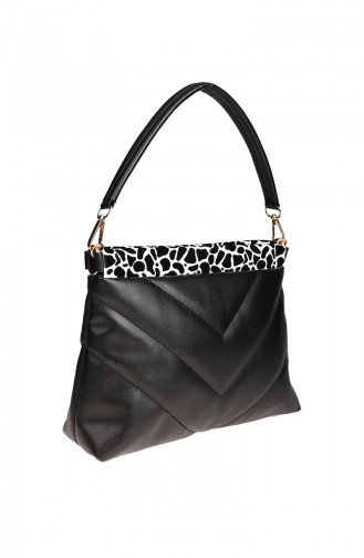 Sac Pour Femme M375-03 Noir Blanc 375-03