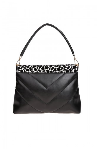 Sac Pour Femme M375-03 Noir Blanc 375-03