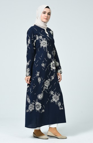 Navy Blue Tuniek 2121-05