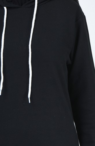 Hooded Tracksuit Black 20002-01