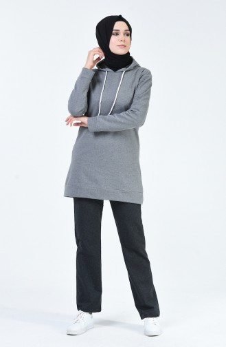 Ensemble Survêtement à Capuche 20002-05 Gris Anthracite 20002-05