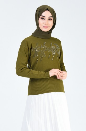 Khaki Sweater 0590-04