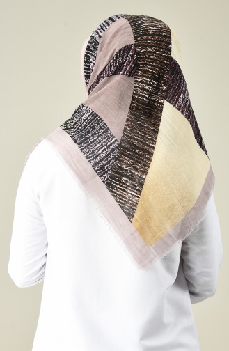 Patterned Scarf Stone Color 901584-03