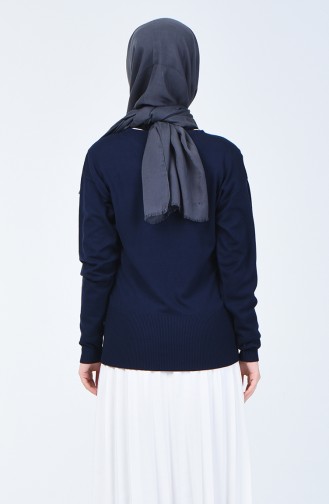 Navy Blue Sweater 0581-09