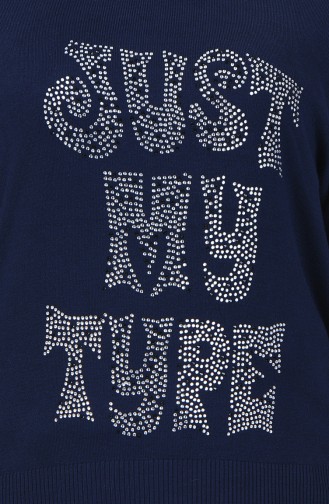 Navy Blue Sweater 0582-05