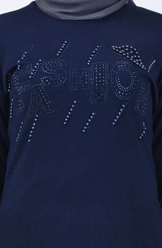 Navy Blue Sweater 0590-06