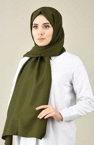 Kumlu Medine İpeği Şal 13160-04 Haki