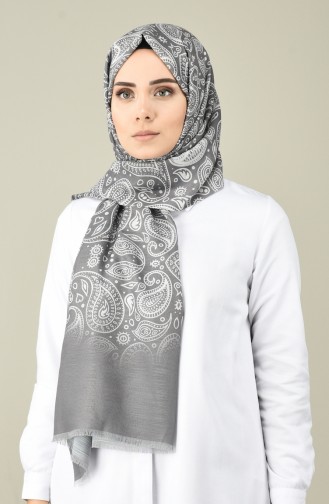 Châle à Motifs 901580-03 Gris 901580-03