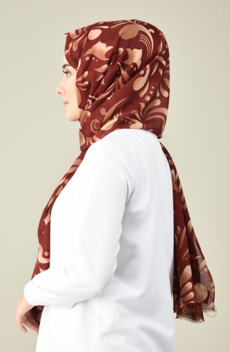 Claret Red Shawl 26050-09