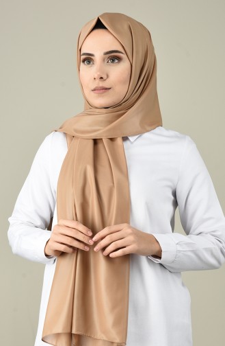 Leder Chiffon Schal  50053-04 Beige 50053-04