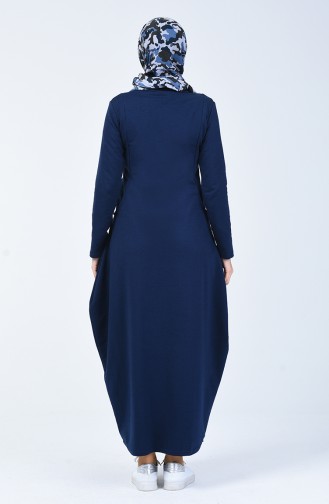 Indigo Hijab Dress 3132-01