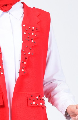 Red Gilet 14128-06