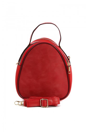 Women´s Shoulder Bag Red 10677KI