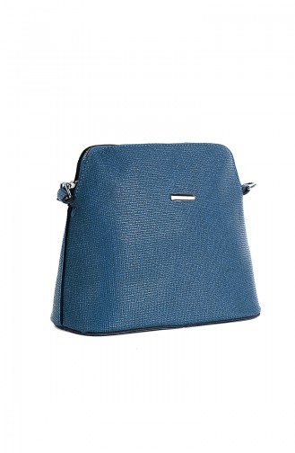 Women´s Shoulder Bag Navy Blue 10681LA