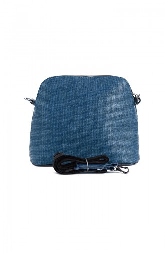 Women´s Shoulder Bag Navy Blue 10681LA