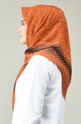 Patterned Scarf Light Brick 901582-01