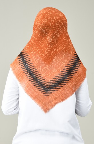 Patterned Scarf Light Brick 901582-01