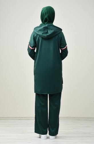 Emerald Green Tracksuit 8067A-01
