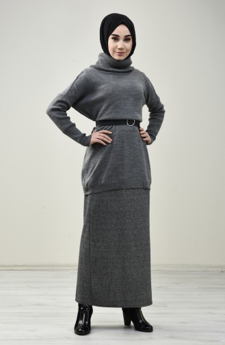 Gray Skirt 1008-04