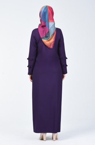 Rüschen Abaya 0261-02 Violett 0261-02