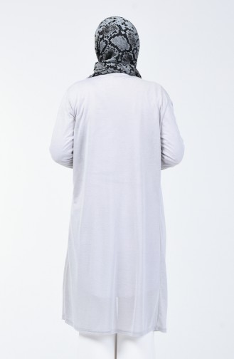 كارديجان رمادي فاتح 7693-07