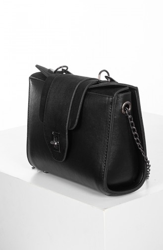 Women´s Cross Shoulder Bag Black 4012-01