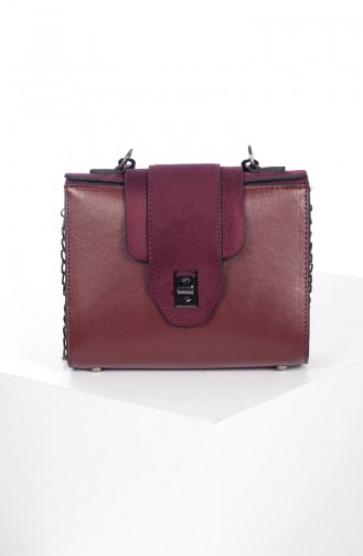 Women´s Cross Shoulder Bag Bordeaux 4012-03