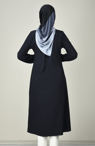 Navy Blue Tuniek 10151-07