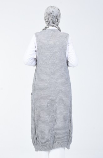 Gilet Tricot Long  2001-02 Gris 2001-02