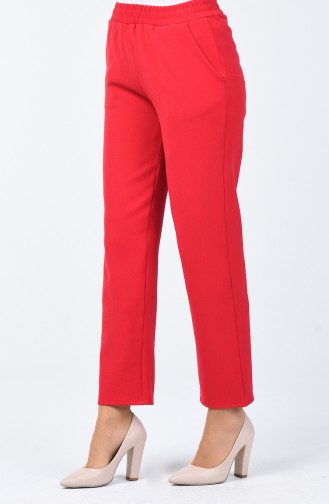 Claret red Broek 1305PNT-04