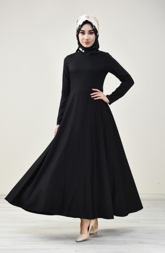 Black Hijab Dress 2004-01