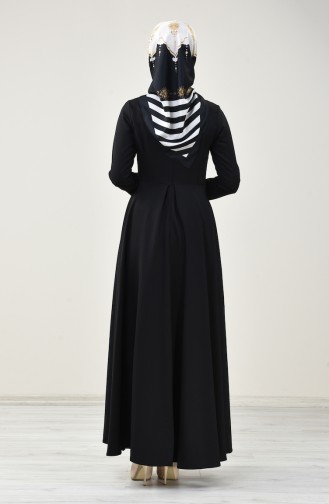 Schwarz Hijab Kleider 2004-01
