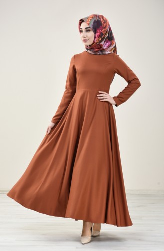 Copper Hijab Dress 2004-02