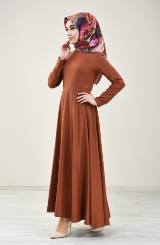 Copper Hijab Dress 2004-02