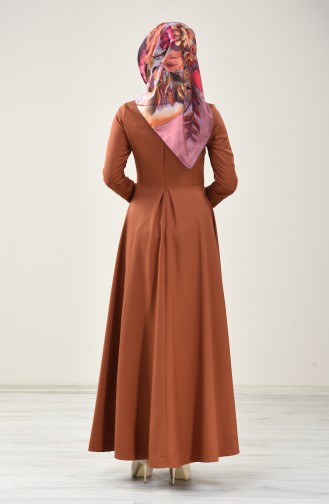 Copper Hijab Dress 2004-02