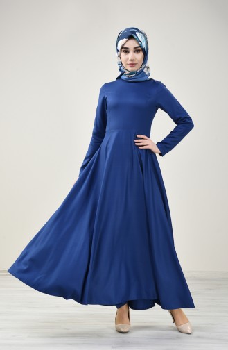 Indigo Hijab Dress 2004-03