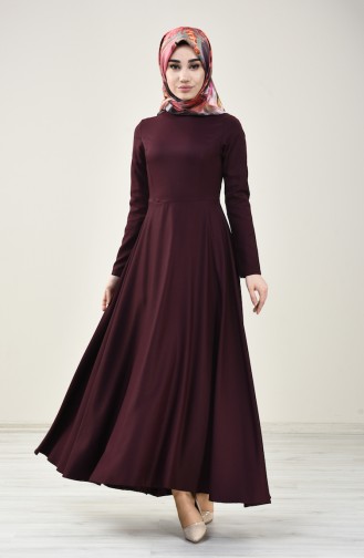 Purple Hijab Dress 2004-04