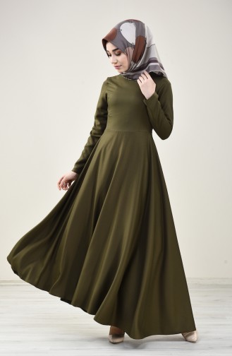 Khaki Hijab Dress 2004-05