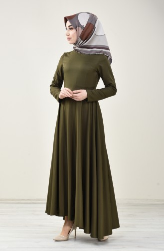 Khaki Hijab Dress 2004-05