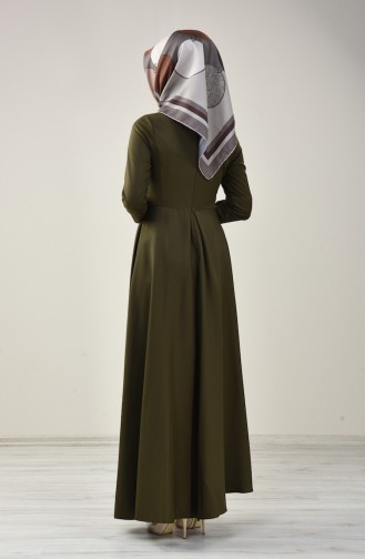 Khaki Hijab Dress 2004-05