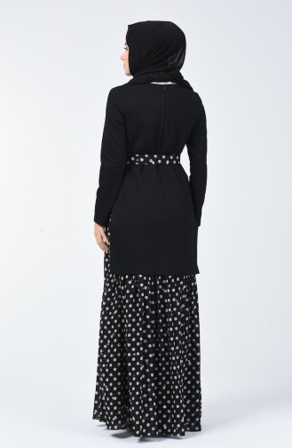 Belted Dress Black 50772-01