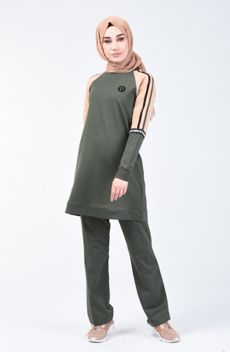 Khaki Tracksuit 8041-02