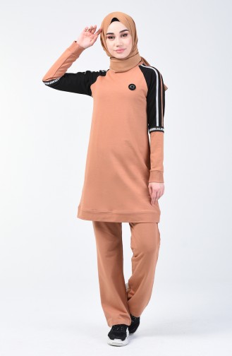 Cinnamon Color Tracksuit 8041-04