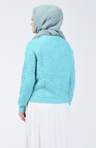 Turquoise Sweater 7062-06