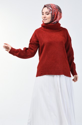 Claret Red Sweater 7072-07
