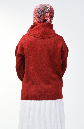 Claret Red Sweater 7072-07