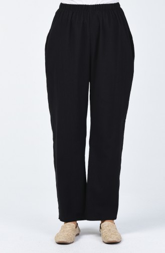 Chile Cloth Baggy Trousers 0021-02 Black 0021-02