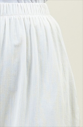 Pantalon Large 0021-06 Crème 0021-06