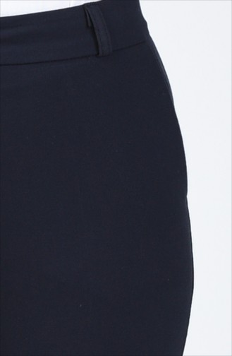 Klasik Cep Detaylı Pantolon 1296PNT-01 Koyu Lacivert